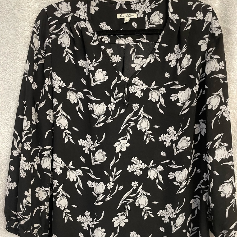 Floral blouse